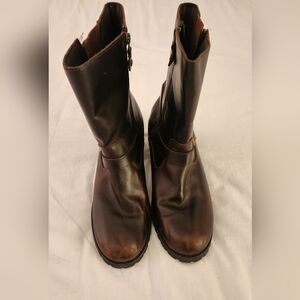 Women's Harley Davidson Leather Boots Size 11